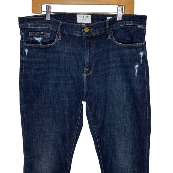 Frame Le Garcon Crop Jeans in Covant size 32 - Picture 2 of 3